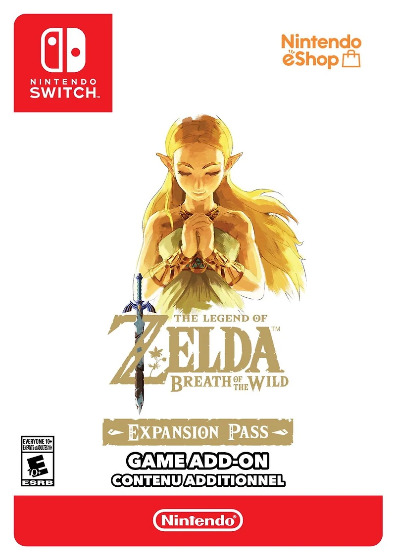 Switch The Legend of Zelda : Breath of the Wild Expansion Pass [Téléchargement]
