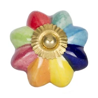 KNOB-IT POIGNÉES PEINTE À LA MAIN EN CÉRAMIQUE (12 pqt) K3961