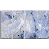Design Art Agate Stone Background Abstract Canvas Wall Art Print