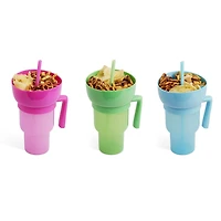 Mainstays 32oz Stadium Tumbler, Blue