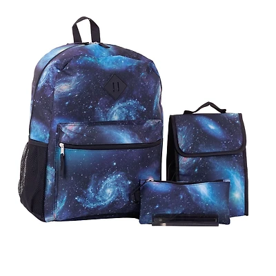 Ensemble sac à dos "Jour d'École Complet" de Jetstream 4mcx, Galaxie bleue