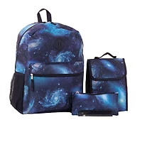 Ensemble sac à dos "Jour d'École Complet" de Jetstream 4mcx, Galaxie bleue