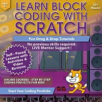 Coding for Kids - Learn Block Coding with Scratch Course Age 8+ [Digital Download]