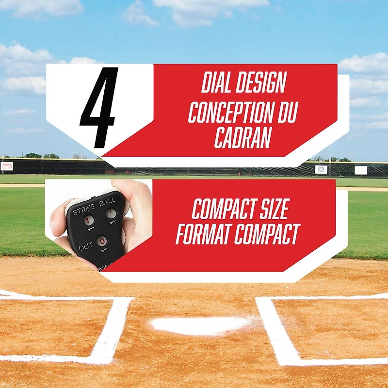 Future Stars Umpire Indicator to Track Count (Balls and Strikes), Outs and Innings