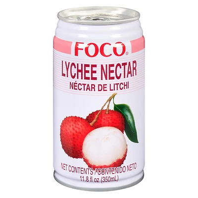 FOCO BOISSON AU NECTAR DE LITCHI EN CONSERVE 350ML BOISSON AU NECTAR DE LITCHI FOCO