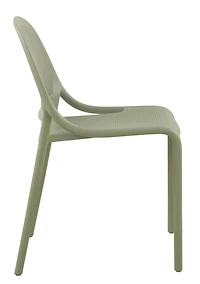 Summer armless dining chair Green Jade (4 chairs/box )