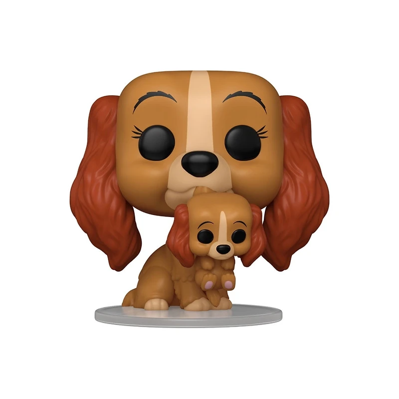 Funko Pop! Disney: Lady and the Tramp - Lady avec Puppy figurine en vinyle