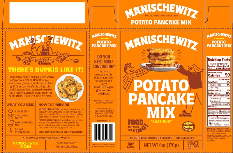 Manischewitz Potato Pancake Mix, Manischewitz Potato Pancake Mix