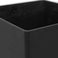 TierraVerde Avondale Pots lisses en ardoise 24 po H