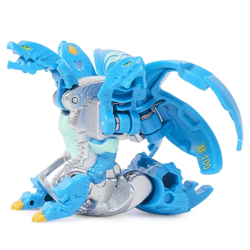Bakugan Evolutions, Battle Strike Pack Nillious et Titan King, 6 figurines articulées Bakugan, 9 cartes à collectionner et 8 BakuCores, jouets pour garçons à partir de 6 ans