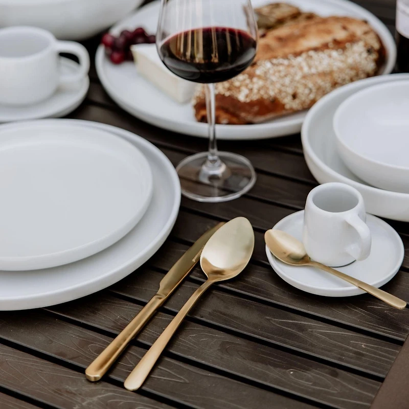 Oslo 18/0 Stainless Steel 16 Piece Flatware Set, Service for 4