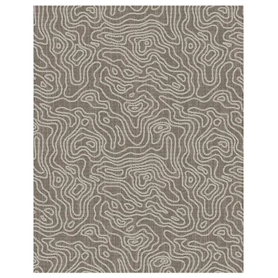 Tapis d'intérieur-extérieur Maplink, Brun de 7 pi 6 po x 9 pi 6 po 7 pi 6 po x 9 pi 6 po