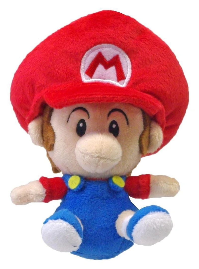 Little Buddy -Baby Mario 6" Plush, Little Buddy Nintendo Plush Toys