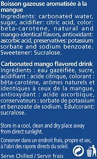 Kazouza Sparkling Mango Flavored Drink 6x275ml