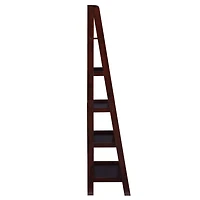 Aurora Ladder Bookshelf, Espresso