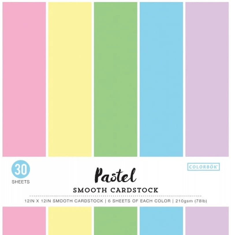 Carton souple Pastel de Colorbok