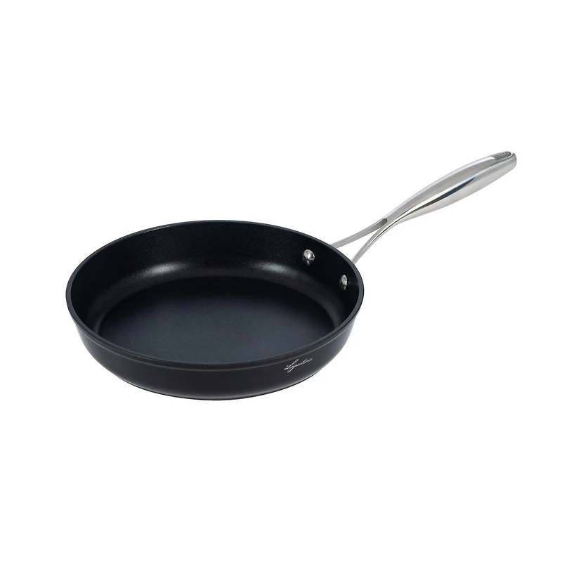 Poêle Lagostina Academy Clad antiadhésive de 26 cm, noire, Compatible avec l'induction