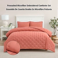 Mainstays 2-Piece Comforter Set, Terracotta Dream, Twin, Twin