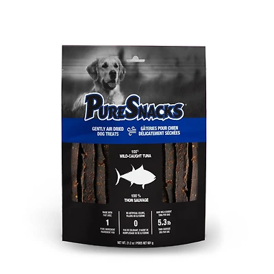 PureSnacks Air Dried Tuna Jerky for Dogs, 21.2oz | 601g