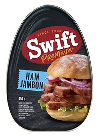 Jambon cuit en conserve Swift Premium 454g