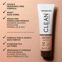 Clean Invisible, Foundation, Blendable Formula, Buildable Coverage, Lightweight, Natural Finish, Non-Comedogenic, Clean & fragrance free