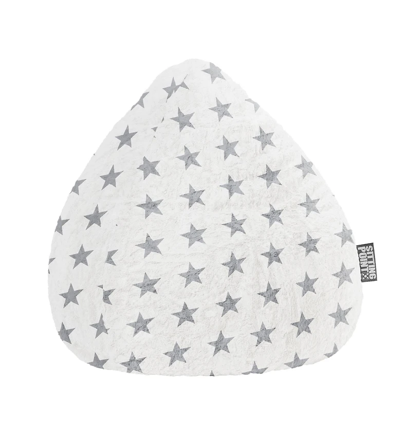 Gouchee Fluffy Stars XL Bean Bag Chair