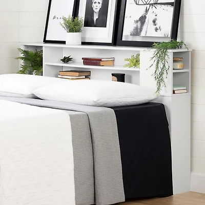 South Shore Vito Full/Queen Bookcase Headboard (54/60'')