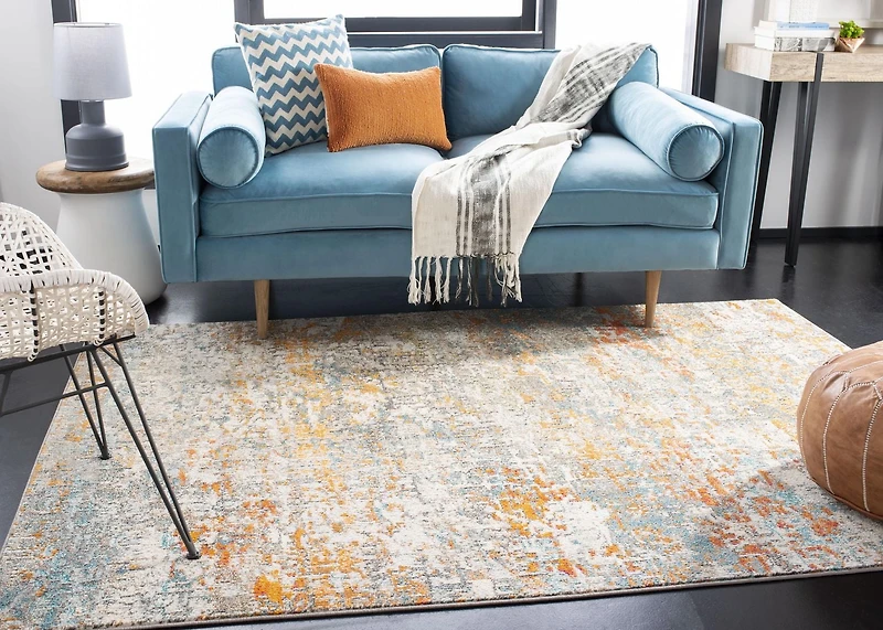 SAFAVIEH Madison Kebo Vintage Abstract Area Rug