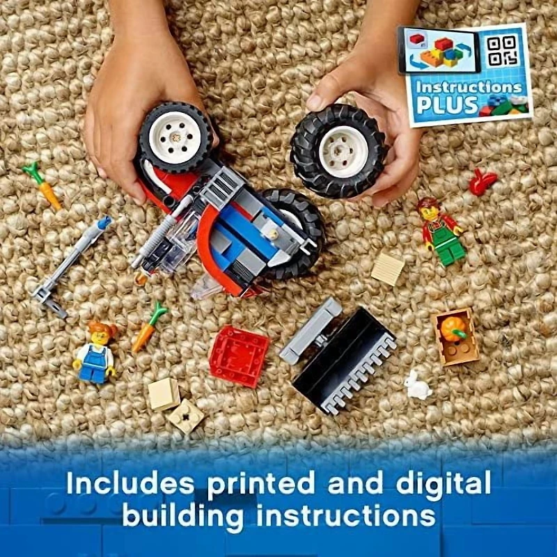 LEGO City Tractor 60287 Toy Building Kit (148 Pieces)