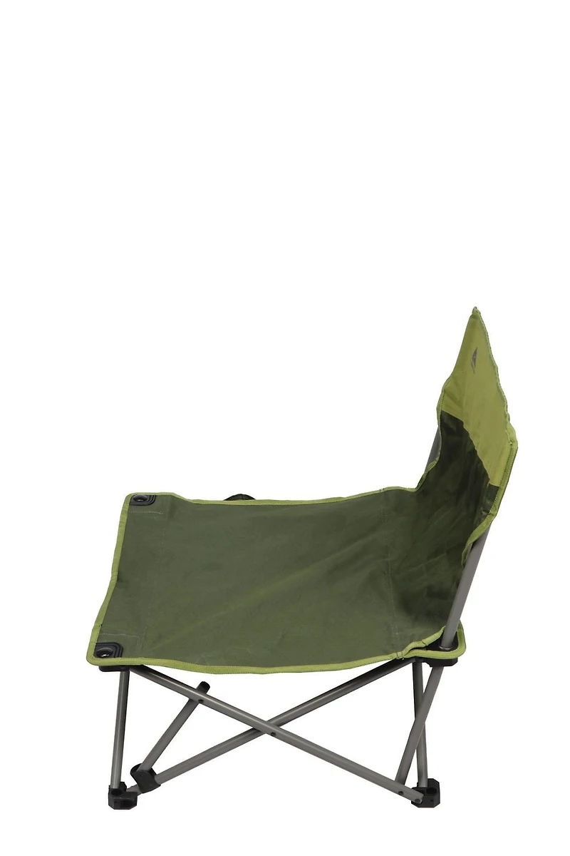 Ozark Trail Low Profile Event Chair, Adult, Green, Low Event Chair