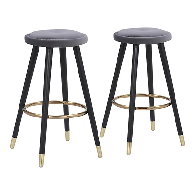Cavalier Counter Height Stool from LumiSource, Set of 2