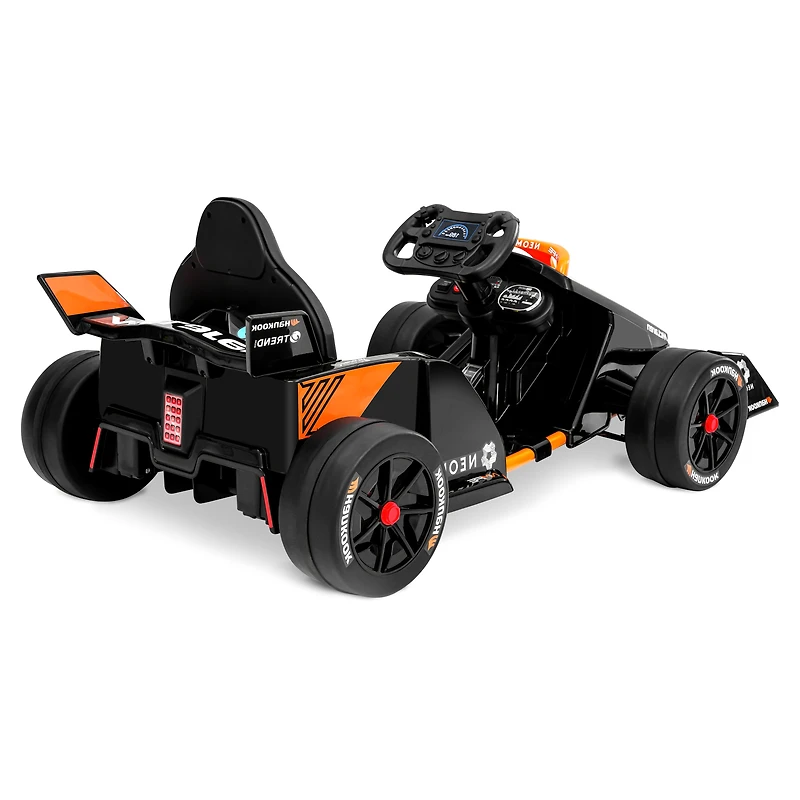 Voiture de course Hyper Formula E à batterie 12 volts pour enfants