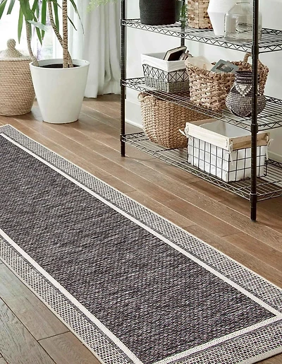 ECARPET Brooks 2'8" x 8'2" Style bord de mer Tapis pour salon, chambre, salle à manger, entrée
