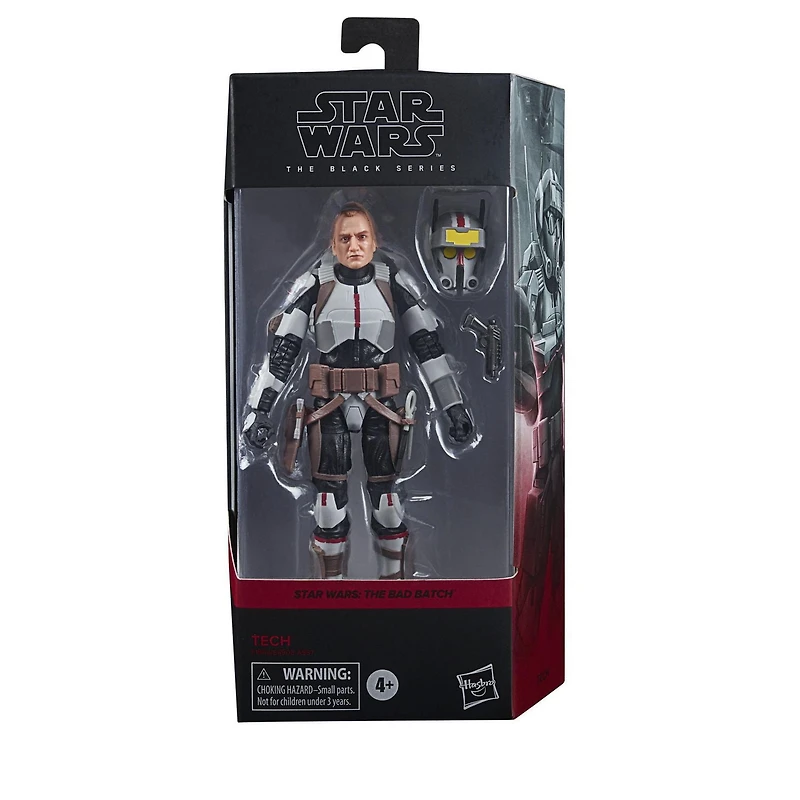 Star Wars The Black Series, Tech, figurine articulée de collection de 15 cm, Star Wars : The Bad Batch, dès 4 ans