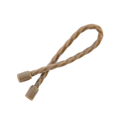 Ozark Trail 6in Reusable Silicon Tie, Metal Twist Tie, Silicone & Steel Material, size :6in L
