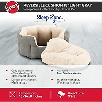 Ethical Sleep Zone Reversible Cushion Dog Bed