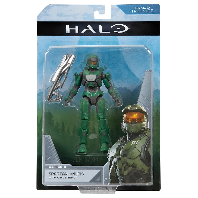 Halo Figure - Spartan Anubis with Cindershot