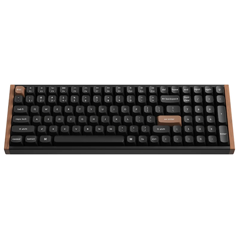 Keychron K4 HE Interrupteur interchangeable RGB, châssis en aluminium rétroéclairé Nebula noir (Édition Spéciale)