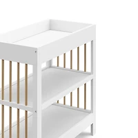 Table à langer Graco Teddi, Blanc avec bois flotté