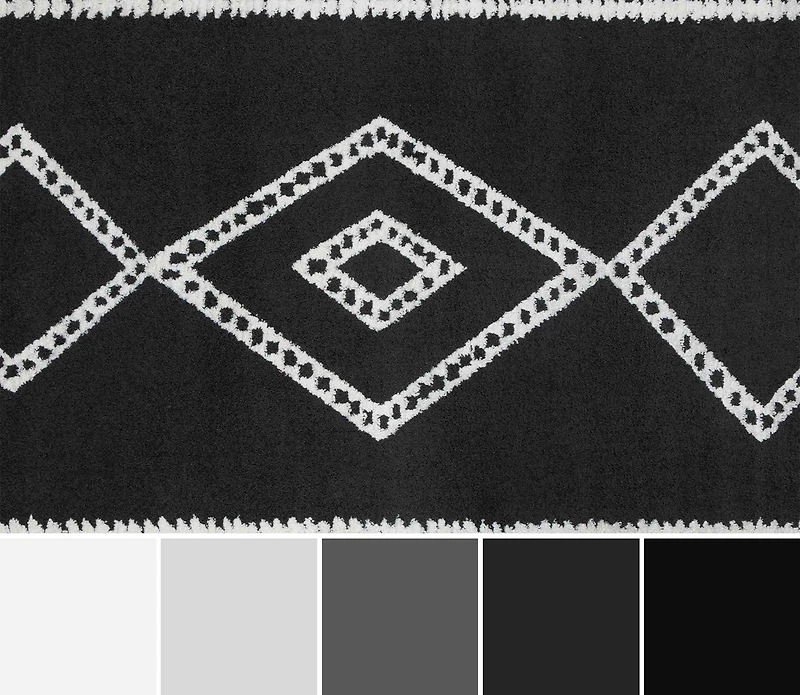ECARPET Zelda Contemporary Runner Rug for Living Room, Bedroom, Dining Room, Entrance, Hallway and More.