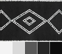 ECARPET Zelda Contemporary Runner Rug for Living Room, Bedroom, Dining Room, Entrance, Hallway and More.
