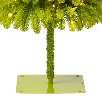 Holiday Time Lawndale 6' Pre-Lit Regular Full Spruce Christmas Tree - Green