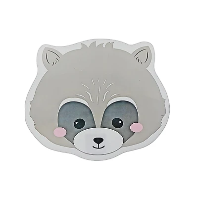 Set De Table Tête De Raton Laveur Avec Support En Eva - Ensemble De 12