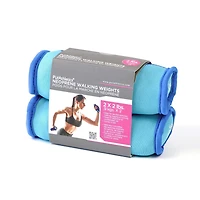 PurAthletics Poids Pour La Marche en Néoprène  2x2lb