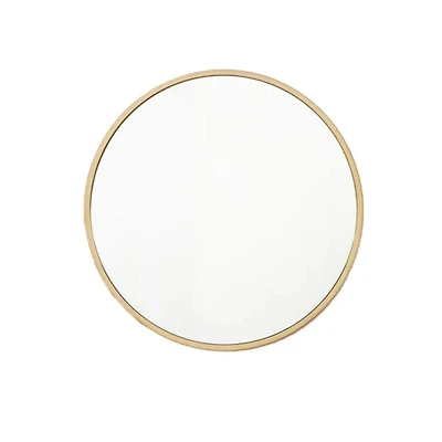 Miroir Take Me Home Alitza 60" avec cadre moderne en métal noir