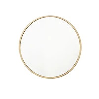 Miroir Take Me Home Alitza 60" avec cadre moderne en métal noir