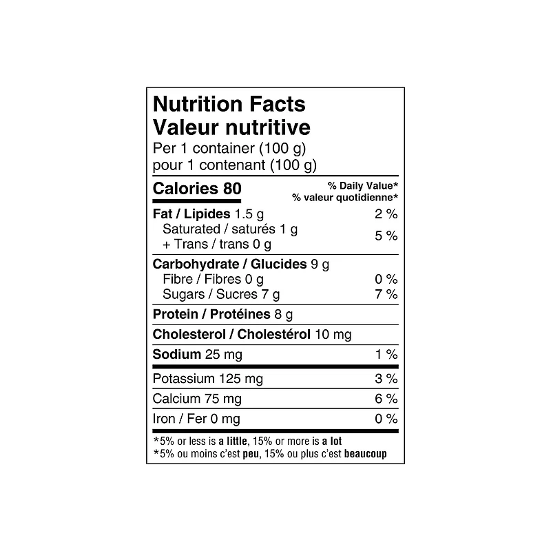 Oikos Greek Yogurt, Blueberry, Fruit on the Bottom, 2% M.F, 4x100g