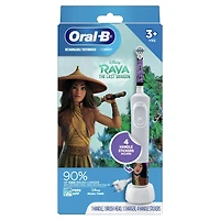 Oral-B Kids Electric Toothbrush featuring Disney's Raya and the Last Dragon, for Kids 3+