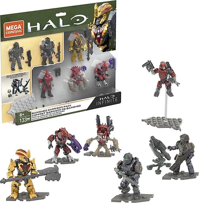 Mega Halo Coffret Garnison Banished - 133 pièces