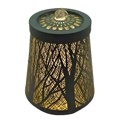 Angelo Décor Reflecting Tree Tabletop Fountain with energy-efficient pump and LED accent lighting